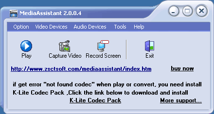 MediaAssistant 2.0.0.4 screenshot