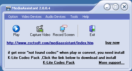 MediaAssistant screen shot